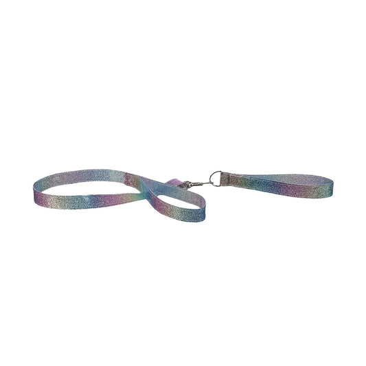 Rainbow Sparkle Leash &amp; Collar 2 pc. for Stuffed Animals | Build-A-Bear® - US 0654